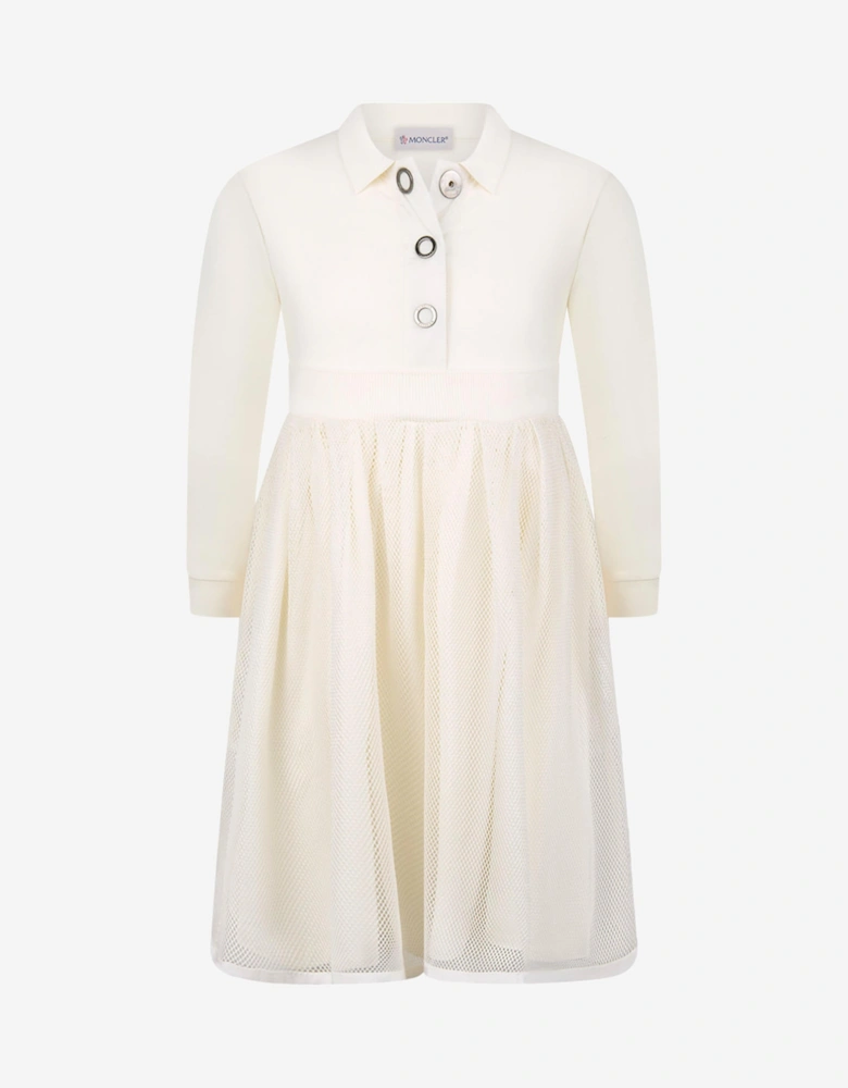 Enfant Girls Cotton Jersey Dress