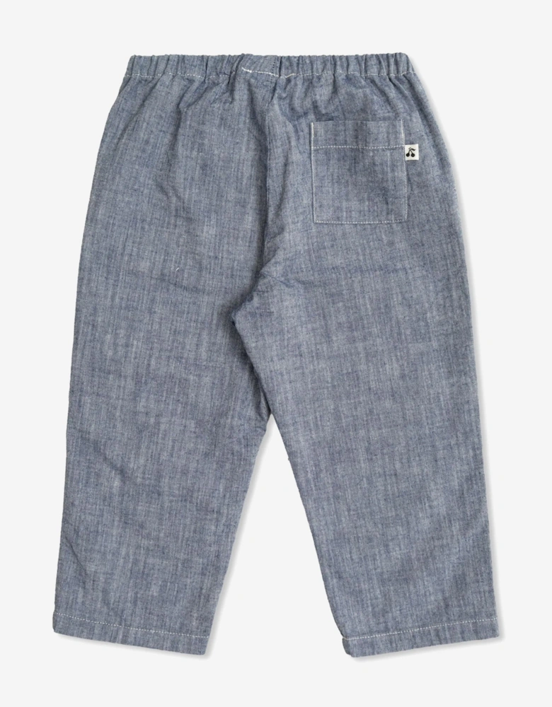 Baby Bandy Trousers in Blue
