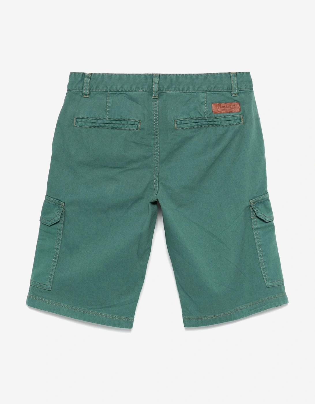 Boys Caiman Bermuda Shorts in Green