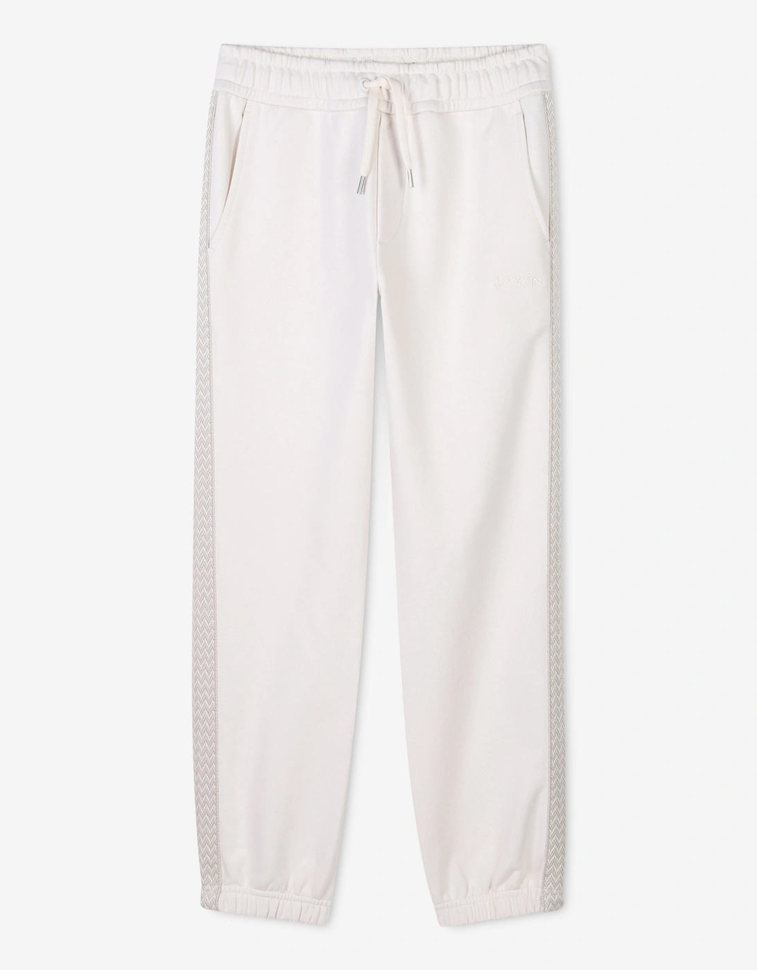 Girls Logo Joggers in Ivory, 5 of 4