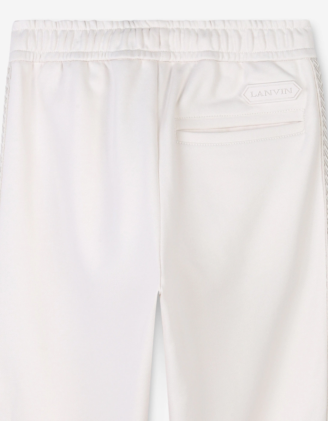 Girls Logo Joggers in Ivory