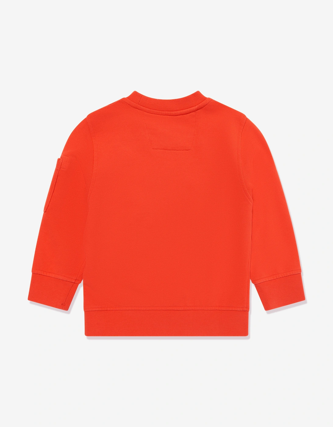 C.P. Company Boys Lens Sweatshirt in Orange