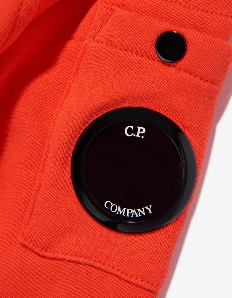 C.P. Company Boys Lens Sweatshirt in Orange