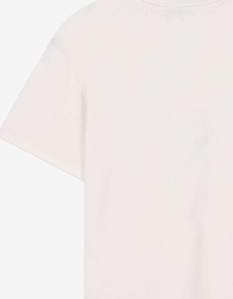 Boys Curb Trainers T-Shirt in Ivory