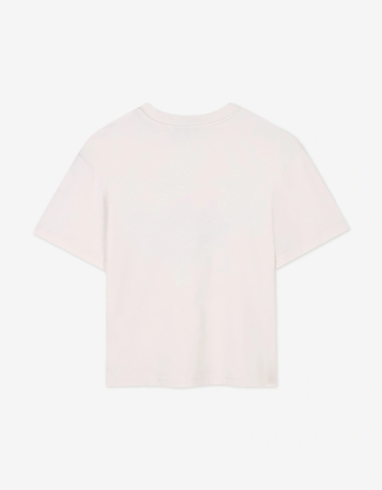 Boys Curb Trainers T-Shirt in Ivory