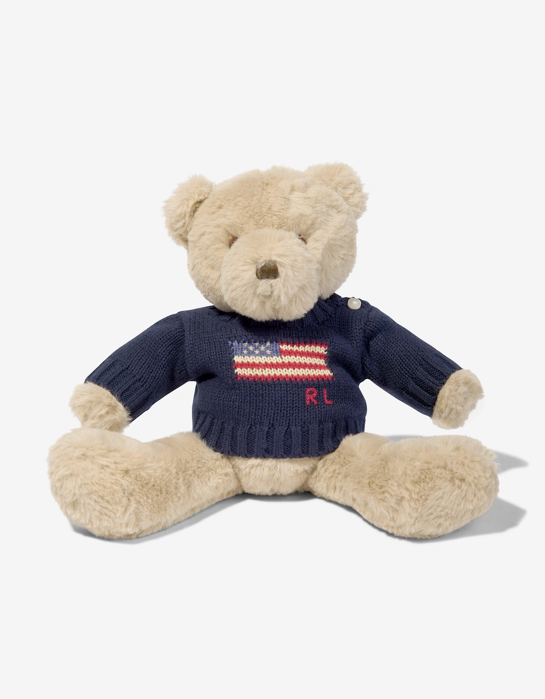 Flag Jumper Polo Bear Soft Toy in Navy (20cm), 5 of 4
