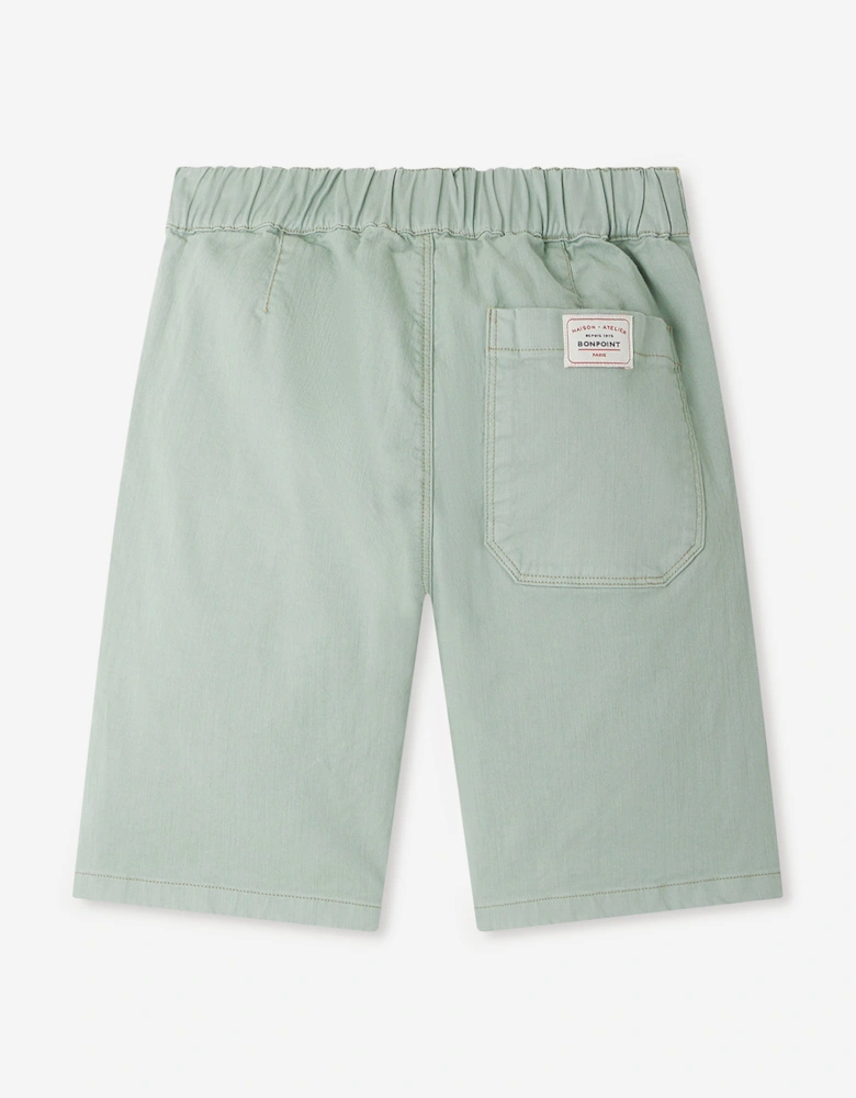 Boys Syl Bermuda Shorts in Green