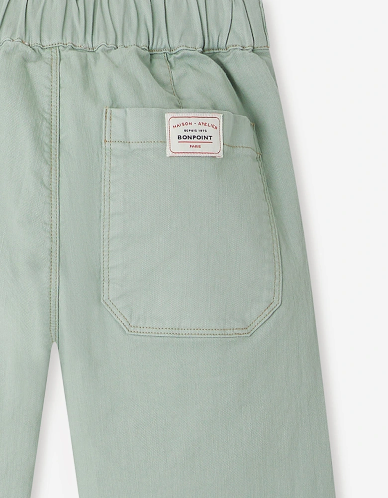 Boys Syl Bermuda Shorts in Green