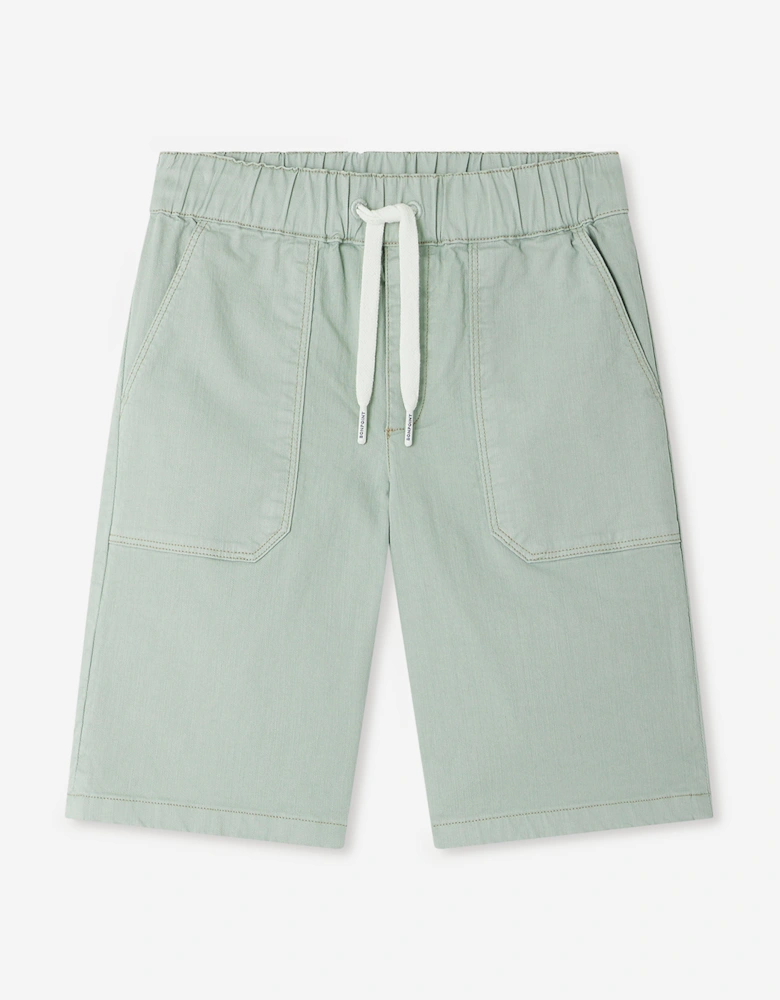 Boys Syl Bermuda Shorts in Green