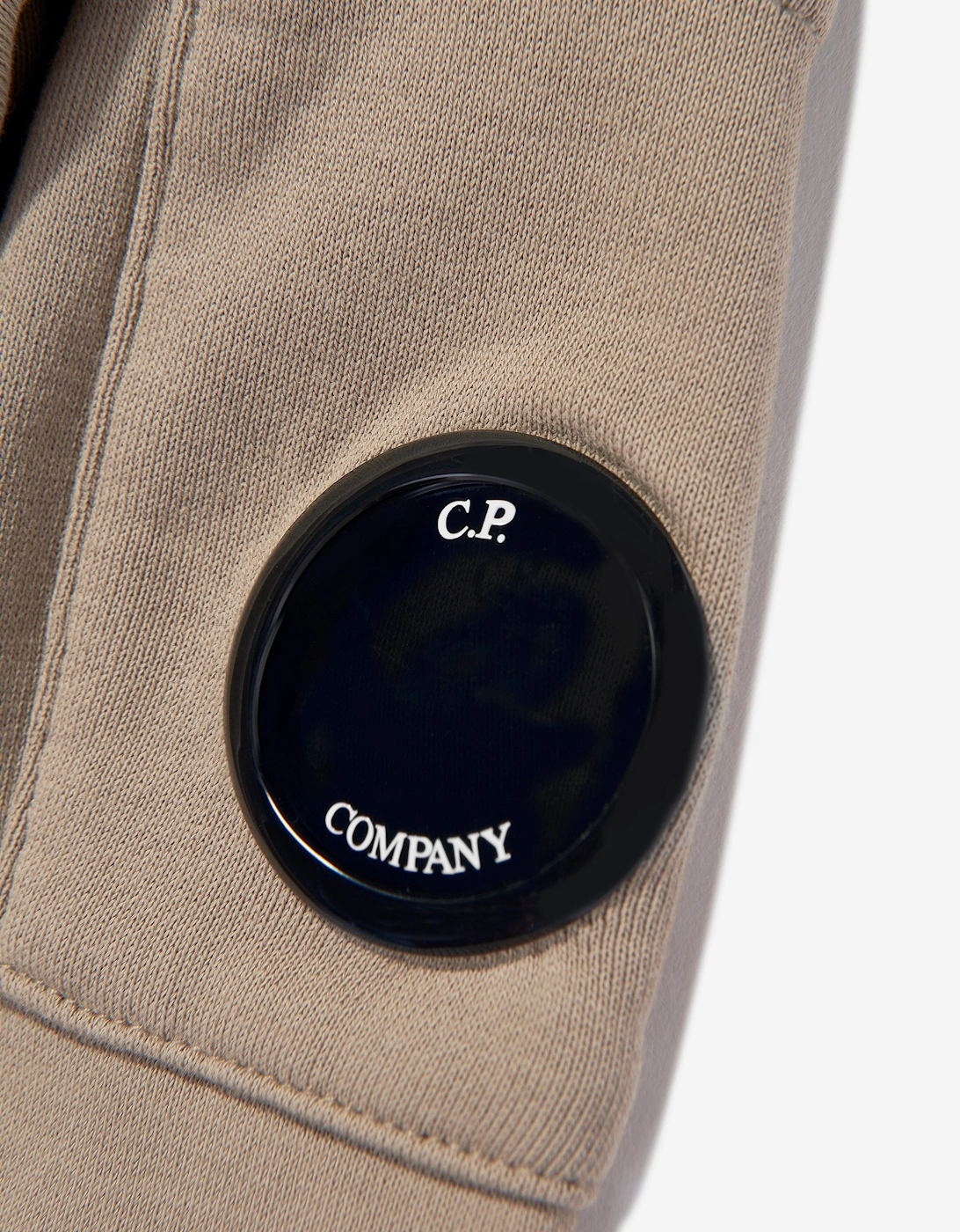 C.P. Company Boys Lens Sweatshirt in Beige