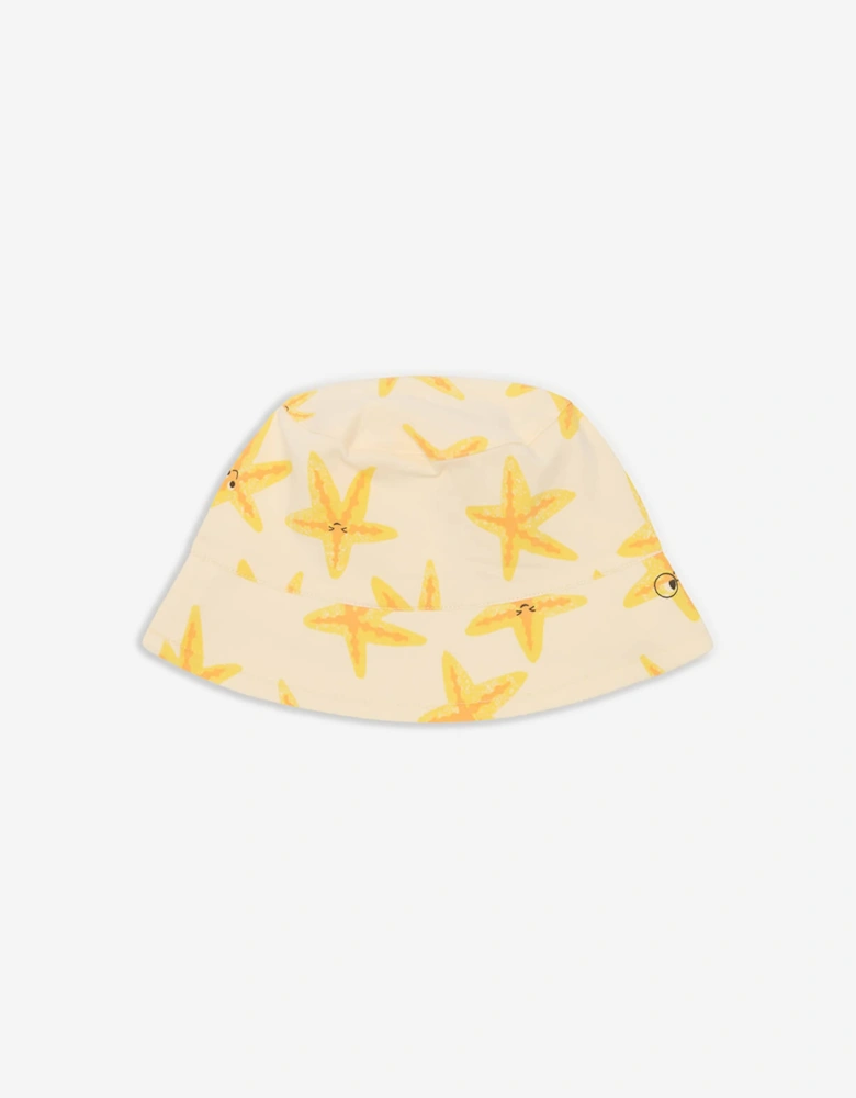 Girls Chill Parasol Sun Hat in Ivory