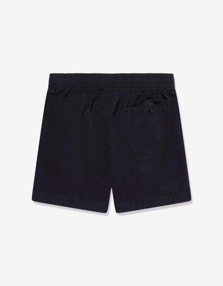 C.P. Company Boys Logo Swim Shorts in Black