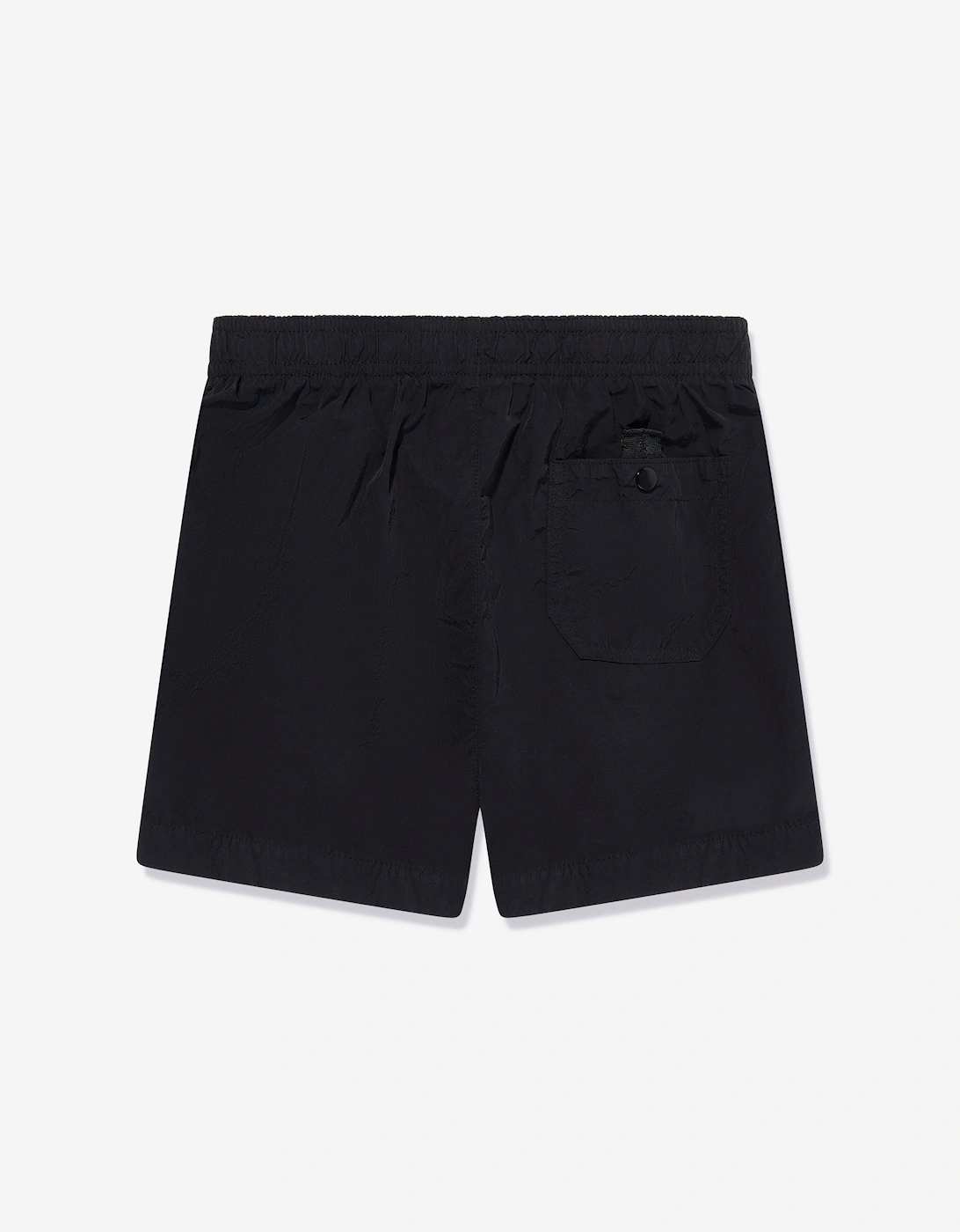 C.P. Company Boys Logo Swim Shorts in Black