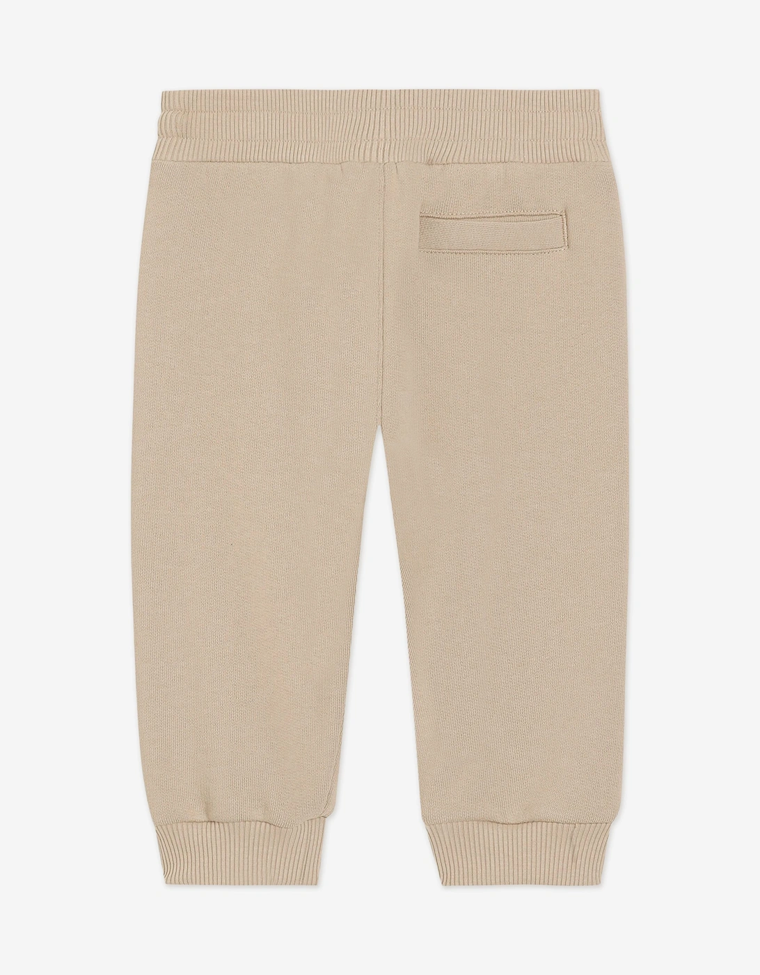 Baby Boys Logo Joggers in Beige