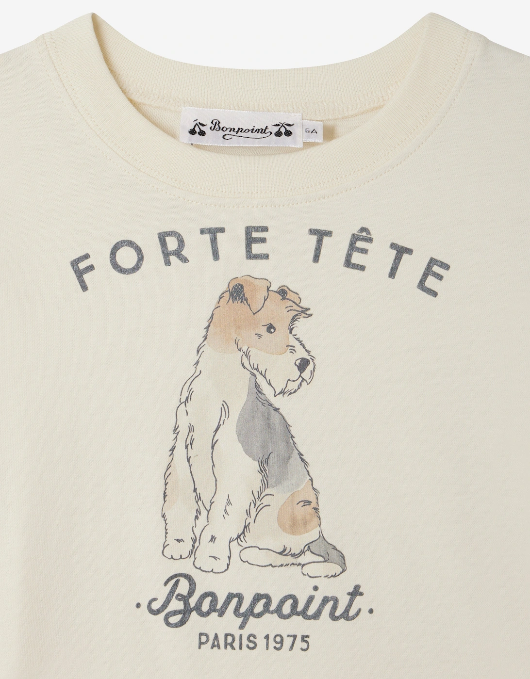 Boys Thibald T-Shirt in Ivory