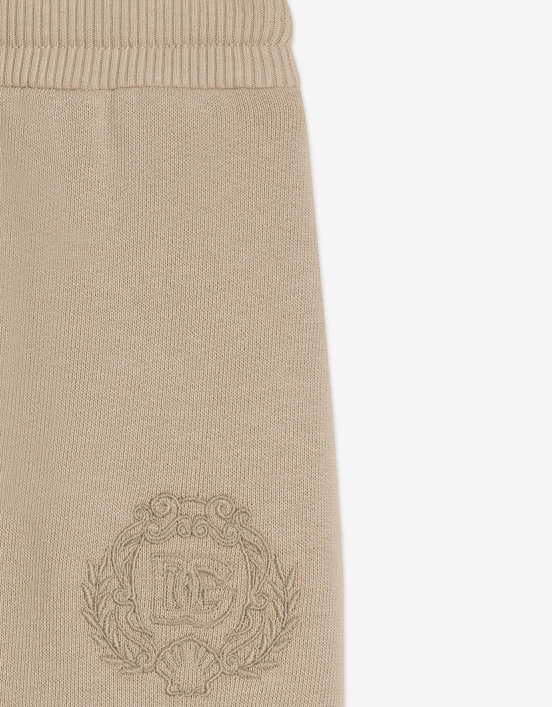 Baby Boys Logo Joggers in Beige