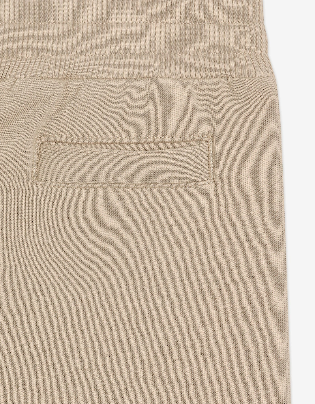 Baby Boys Logo Joggers in Beige