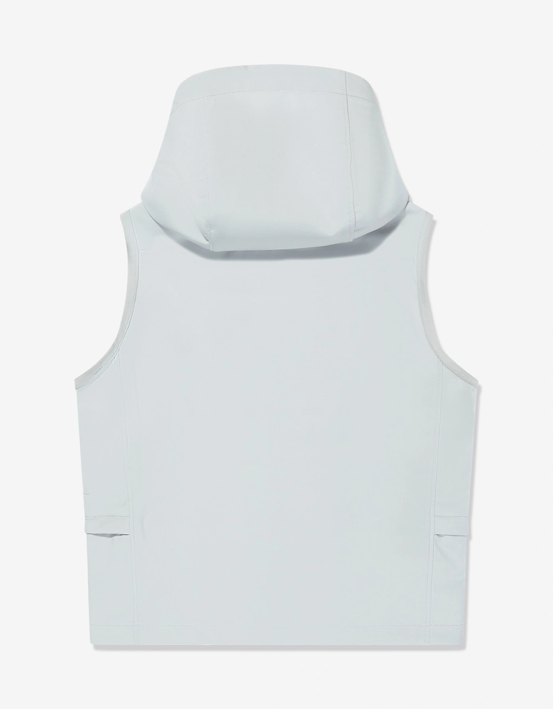 C.P. Company Boys Hooded Gilet in Grey