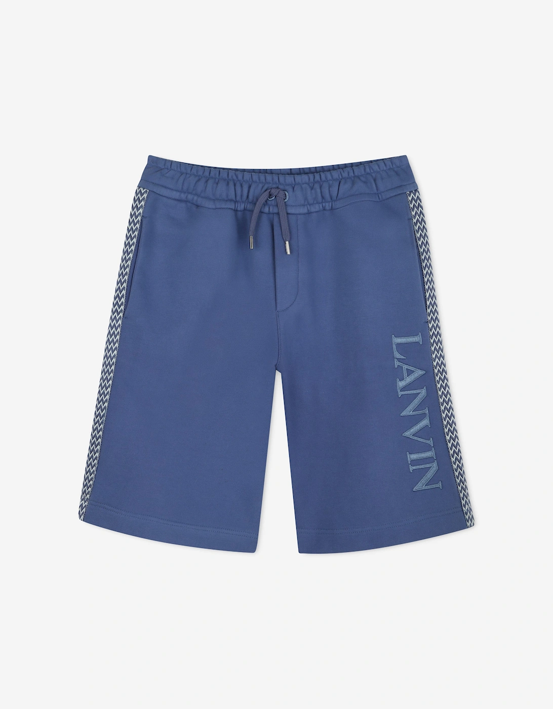 Boys Logo Bermuda Shorts in Blue, 5 of 4
