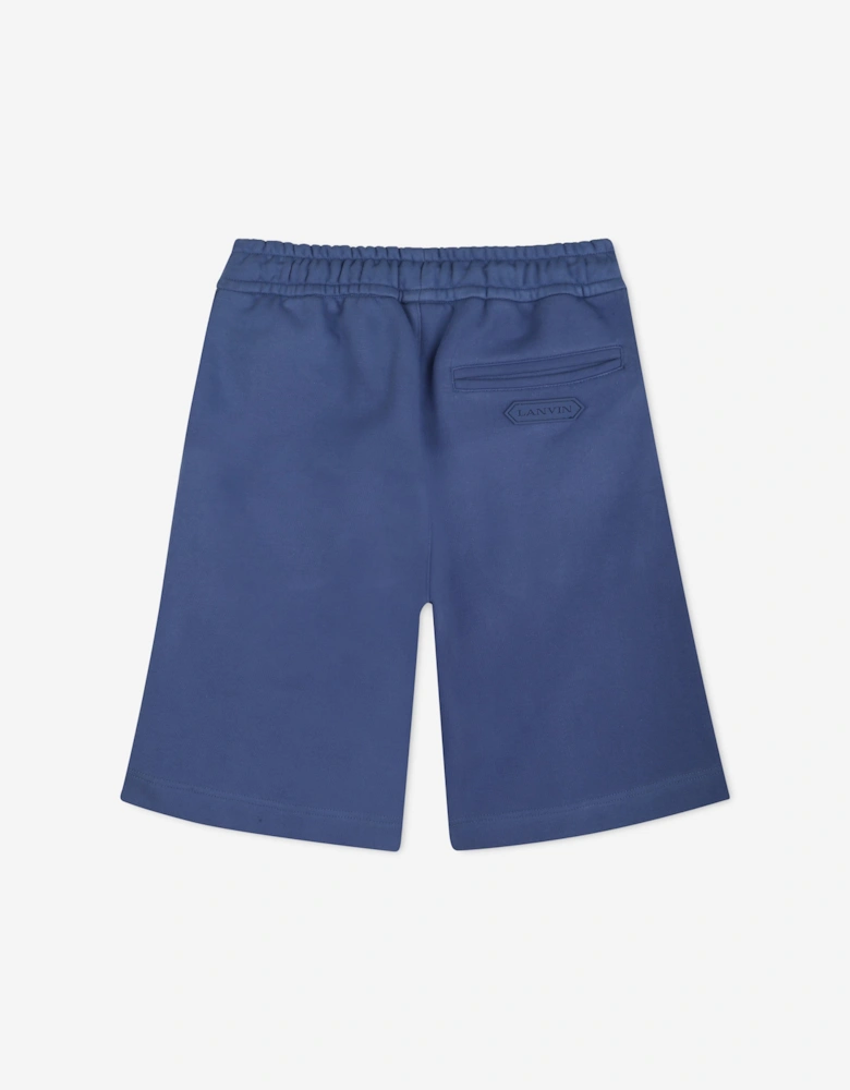 Boys Logo Bermuda Shorts in Blue