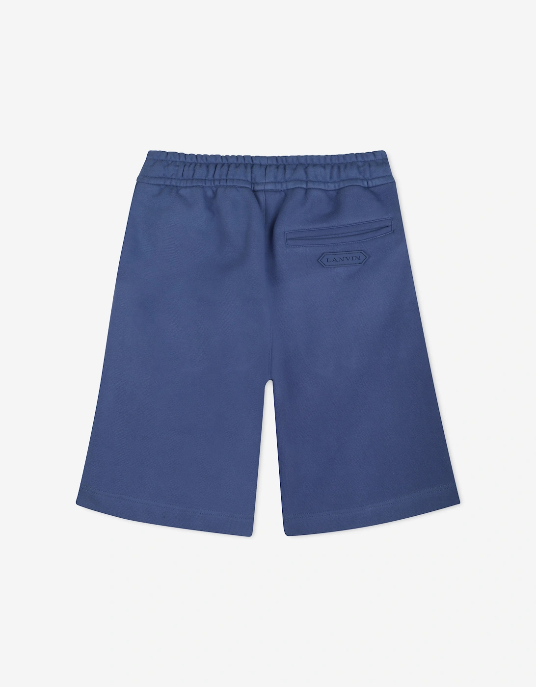 Boys Logo Bermuda Shorts in Blue