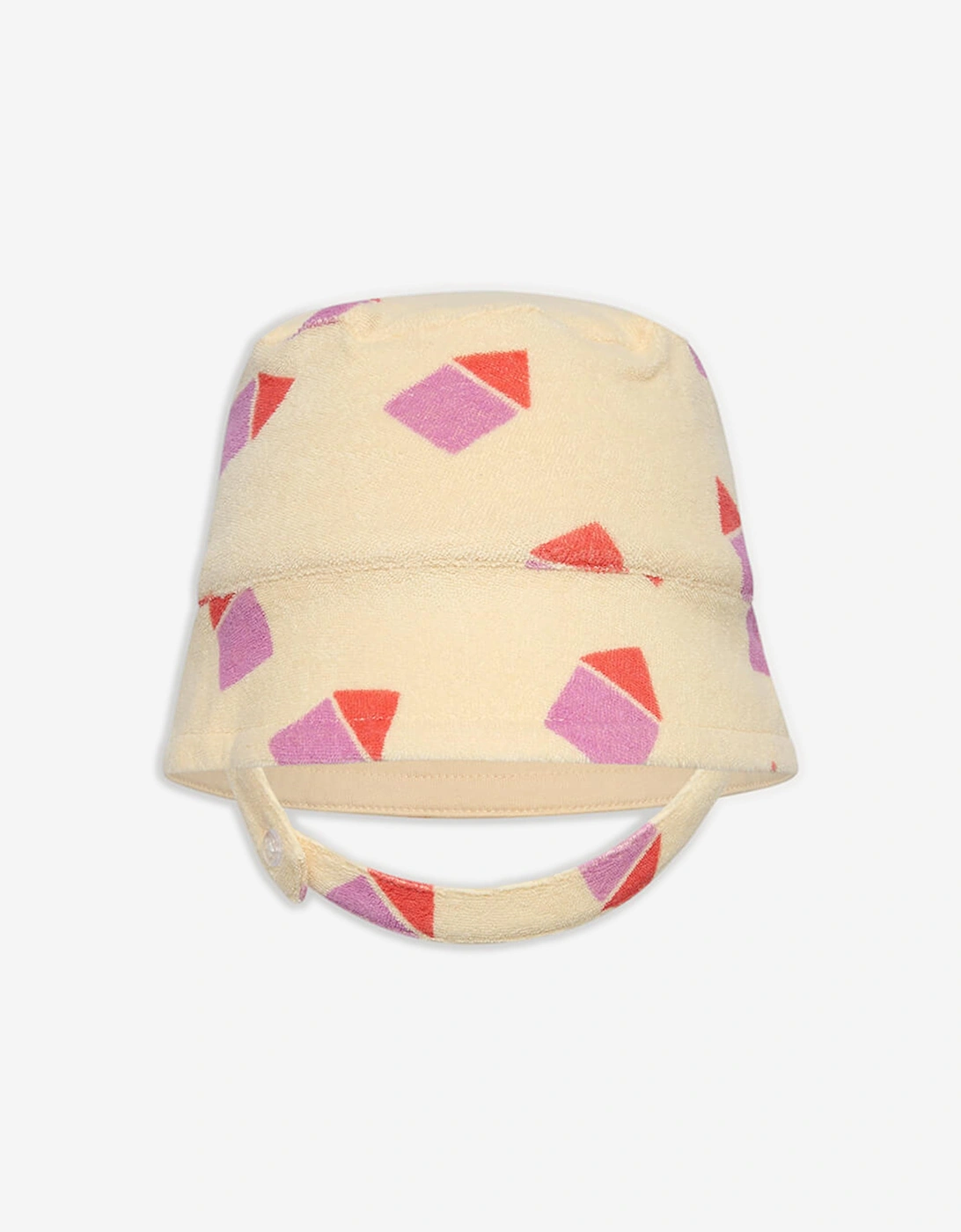 Girls Beach Hut Sun Hat in Ivory, 4 of 3