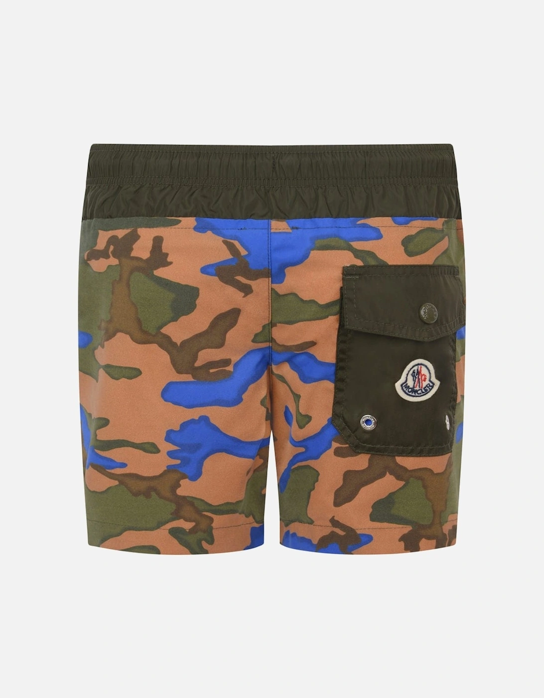 Enfant Boys Camouflage Print Swim Shorts