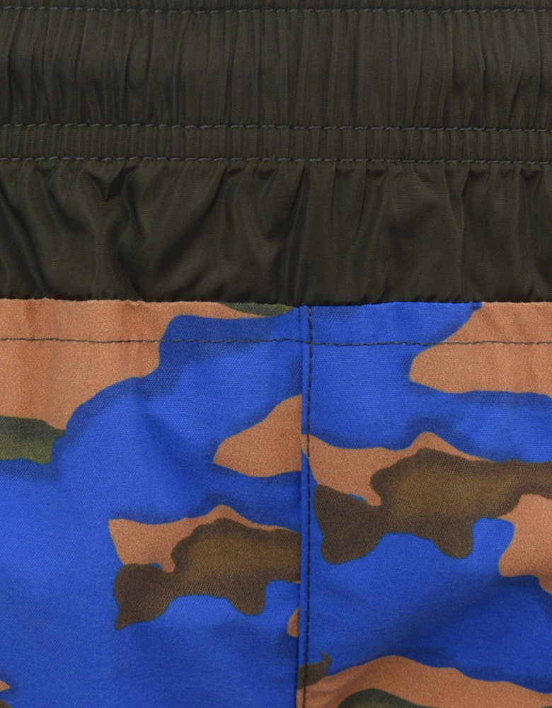 Enfant Boys Camouflage Print Swim Shorts