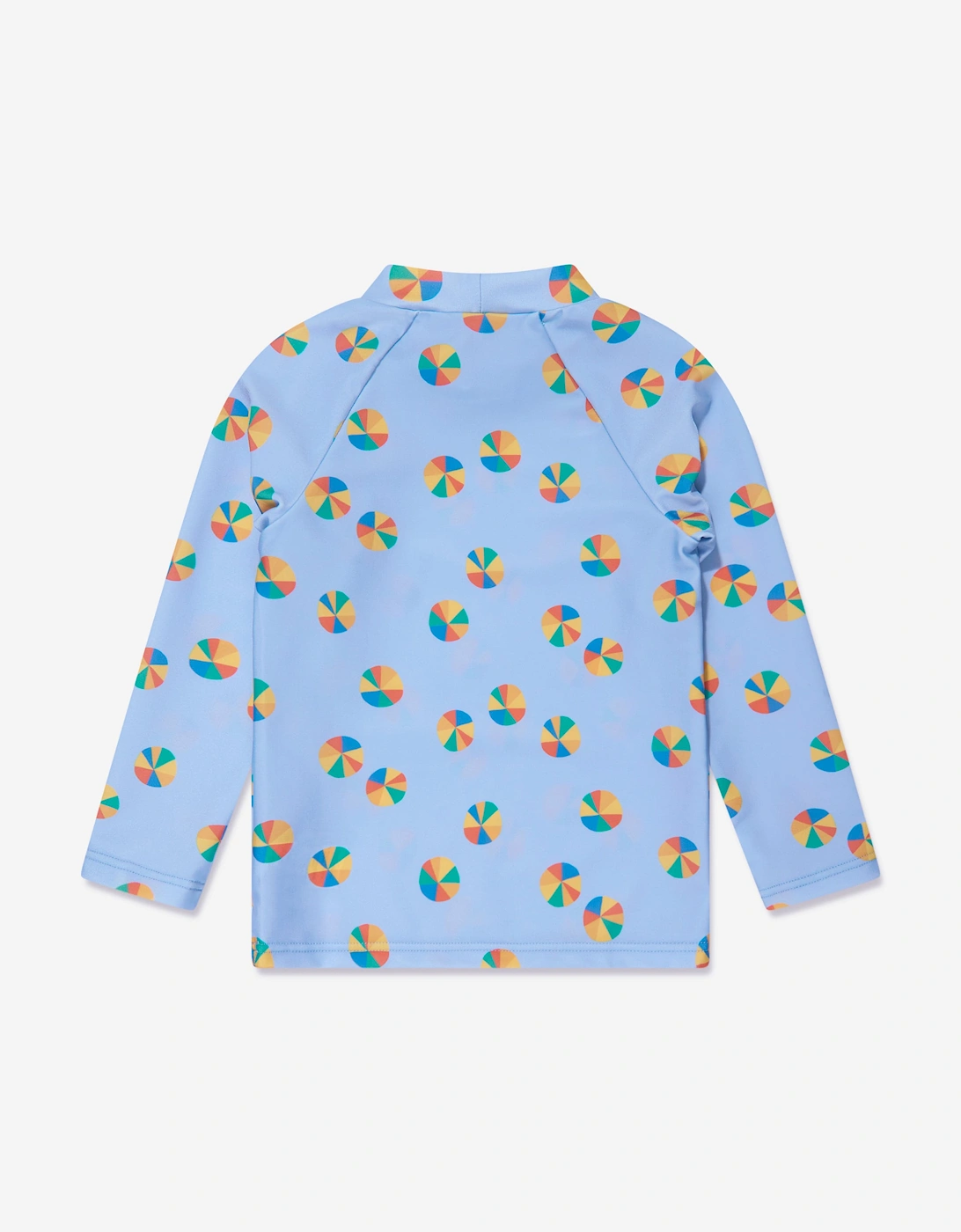 Girls Beach Ball UV Rash Top in Blue