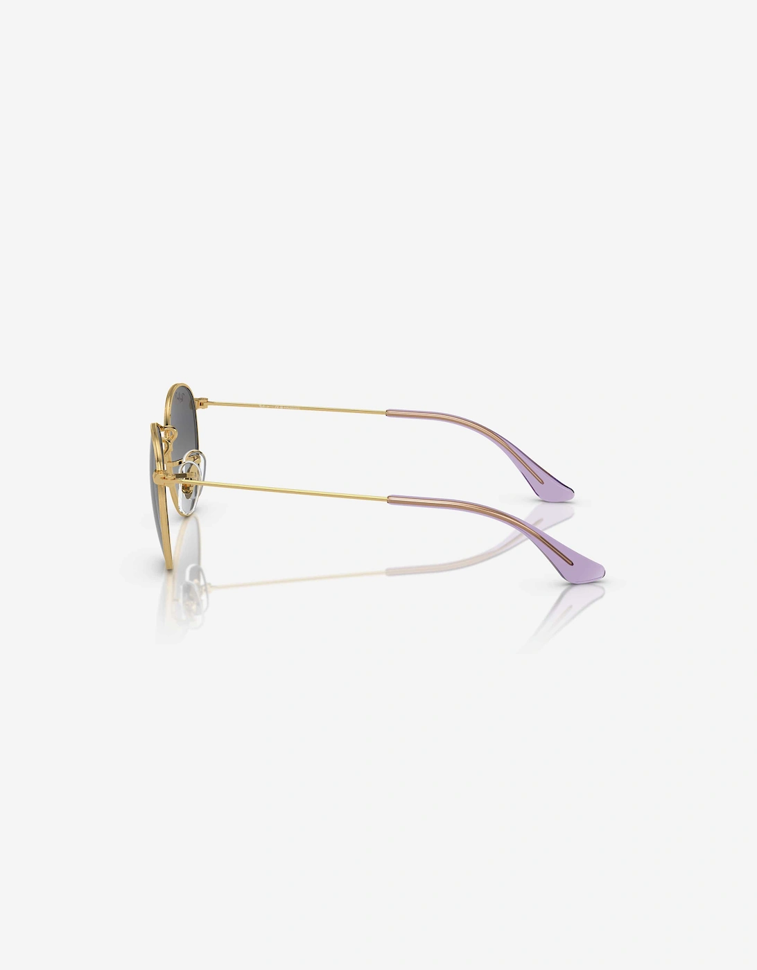Kids Round Sunglasses in Gold