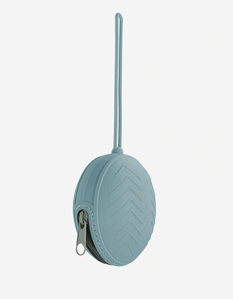 Silicone Pacifier Round Case in Blue