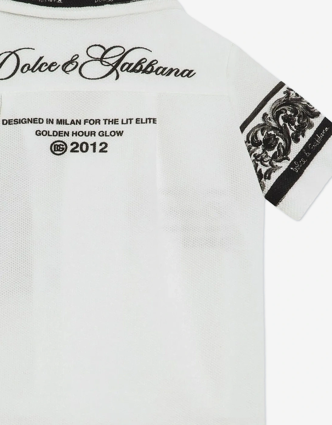 Baby Boys Majolica Shirt in White