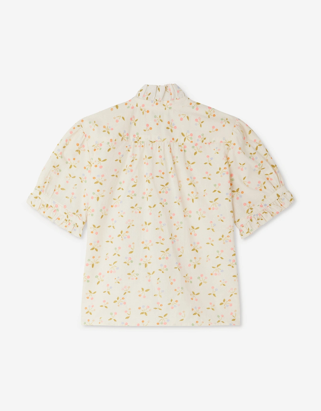 Girls Cindy Blouse in Ivory