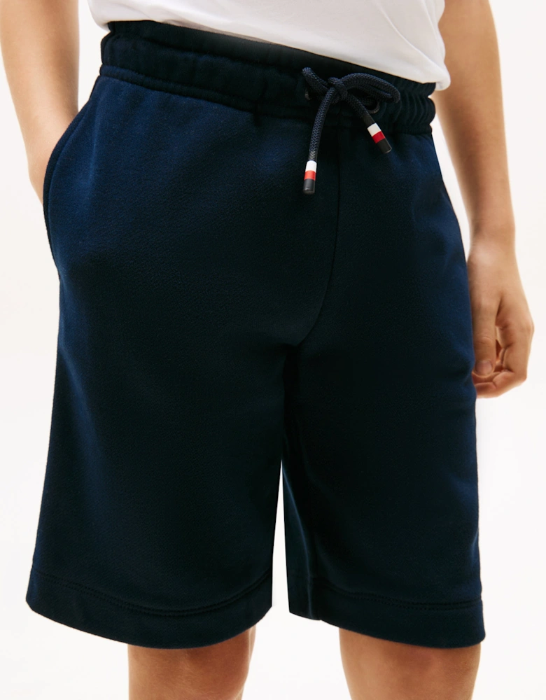 Boys Colourblock Short Set in Red