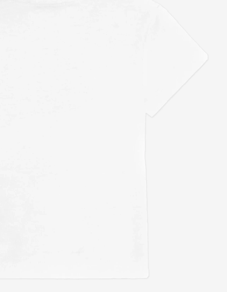 Baby Boys Embossed Logo T-Shirt in White