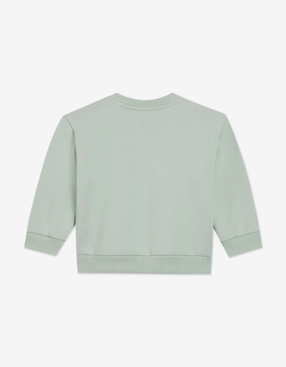Baby Boys Logo Sweatshirt in Green