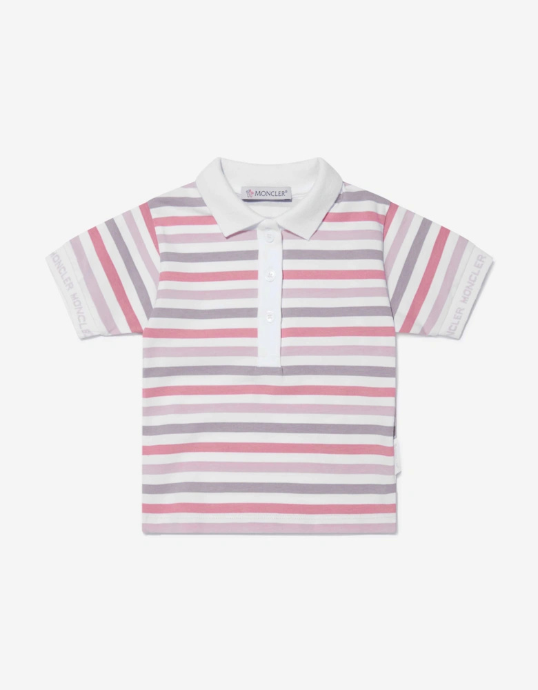Enfant Baby Girls Short Sleeve Polo Shirt