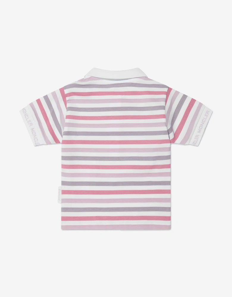 Enfant Baby Girls Short Sleeve Polo Shirt