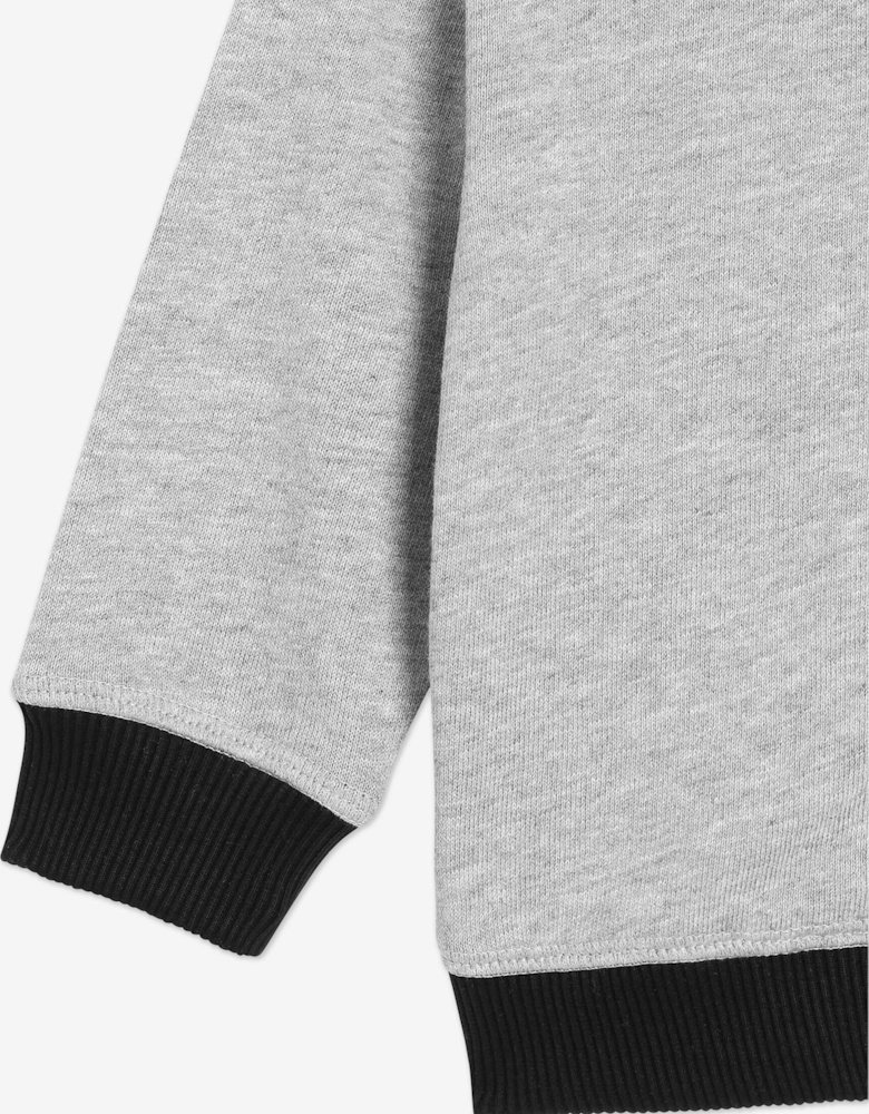 Baby Boys 2012 Logo Zip Up Top in Grey