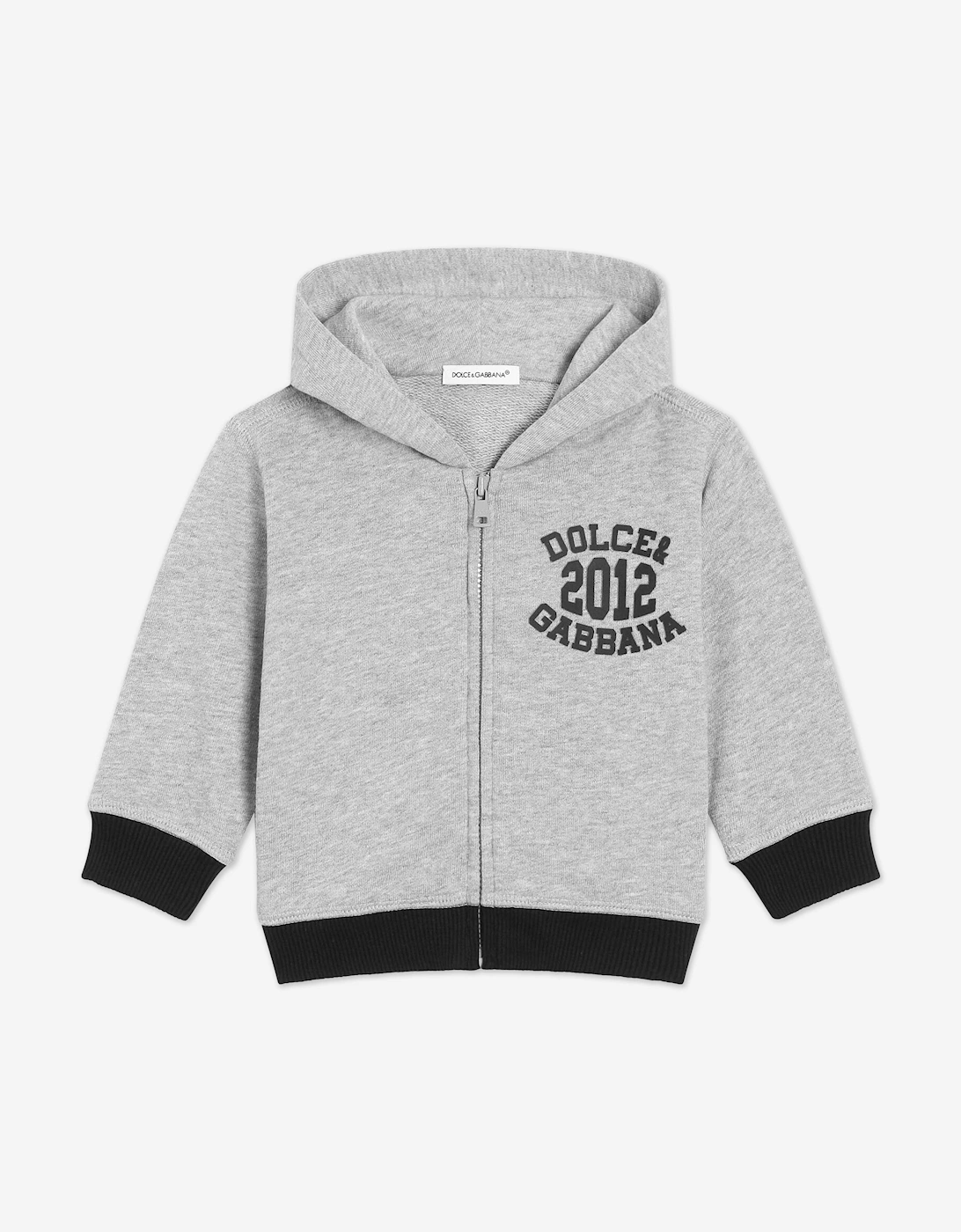 Baby Boys 2012 Logo Zip Up Top in Grey, 5 of 4