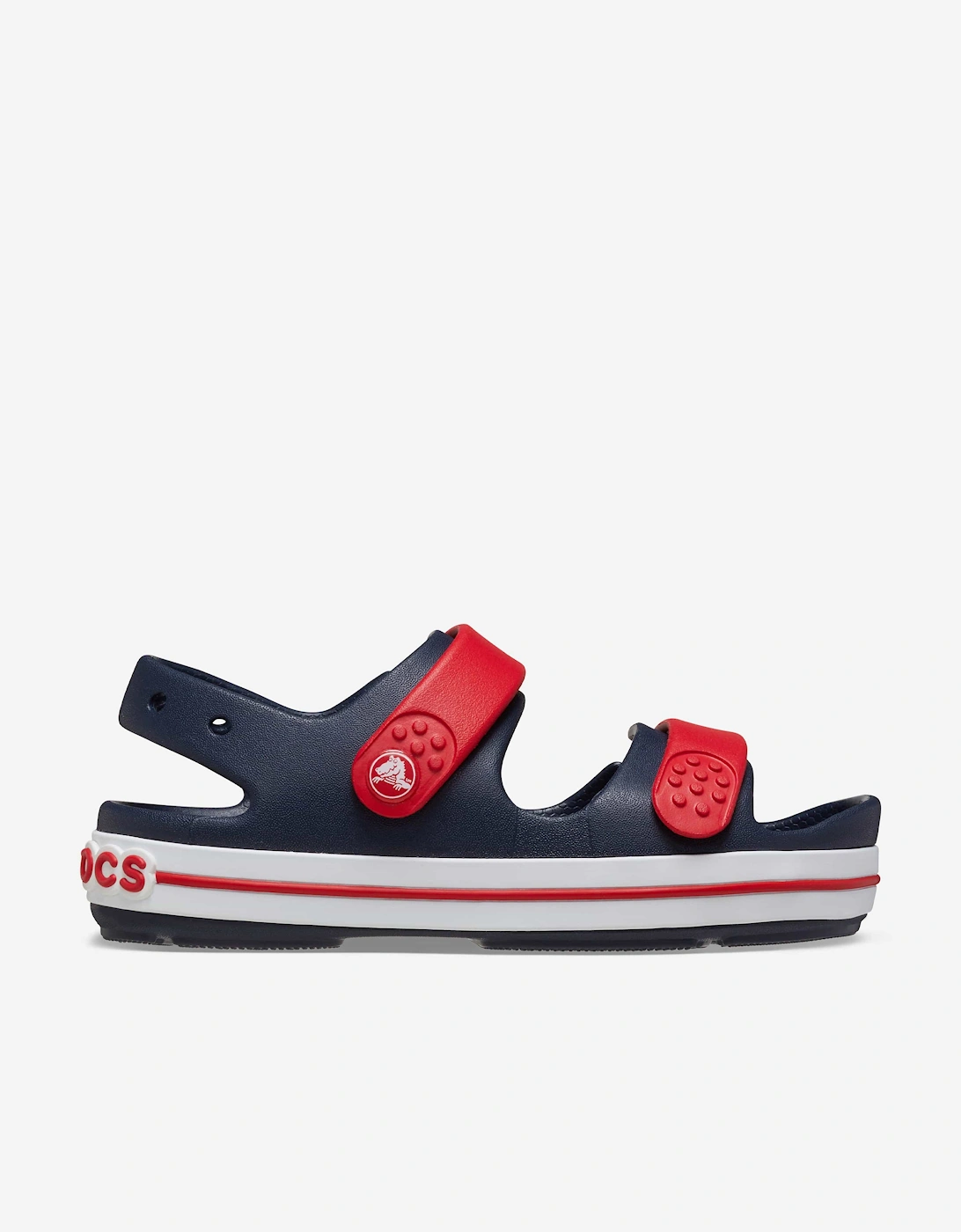 Kids Crocband Cruiser Sandal in Navy, 5 of 4