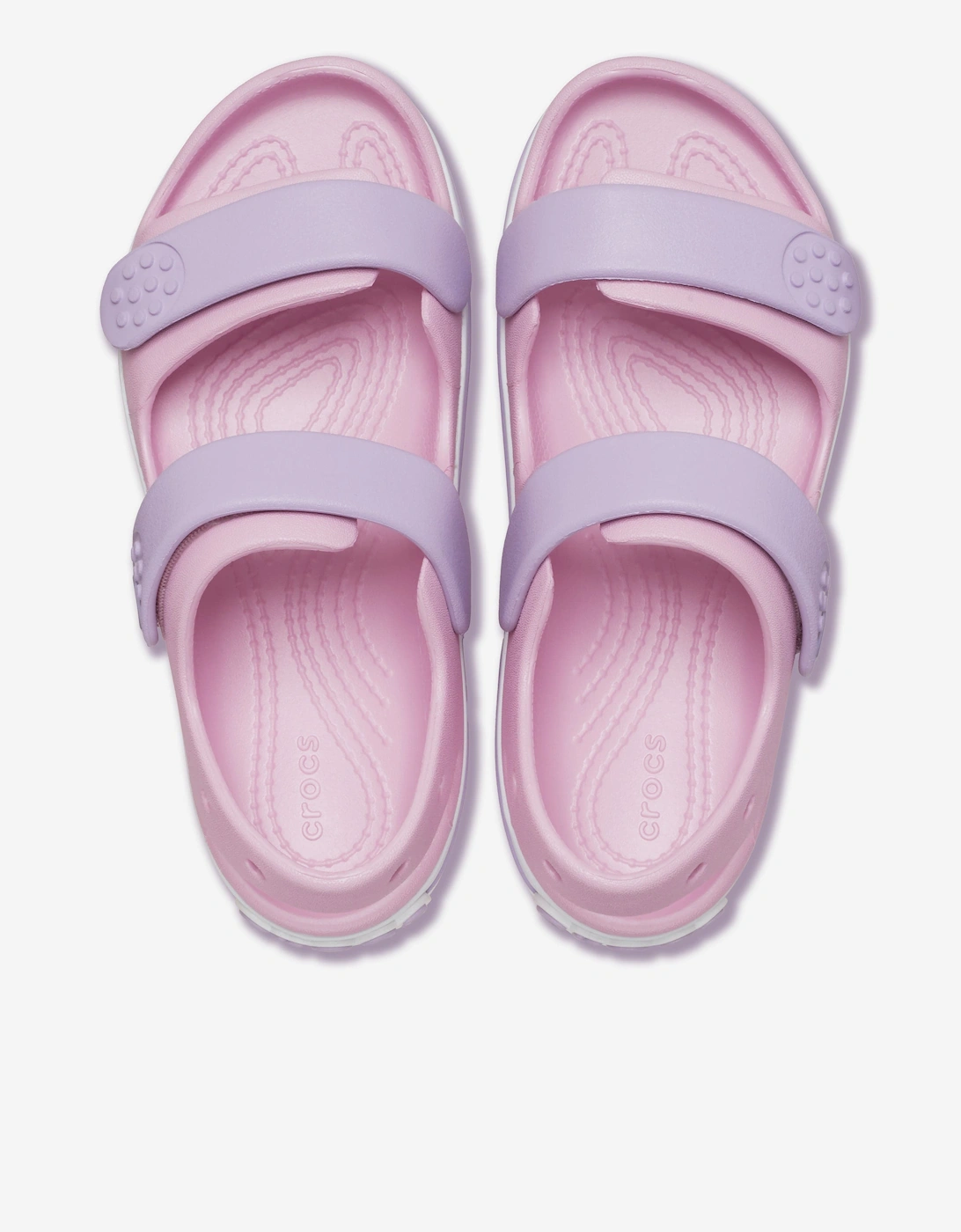 Girls Crocband Cruiser Sandal in Pink