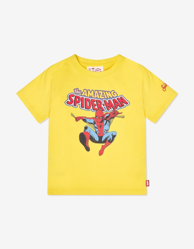 Boys Spider-Man Classic T-Shirt in Yellow