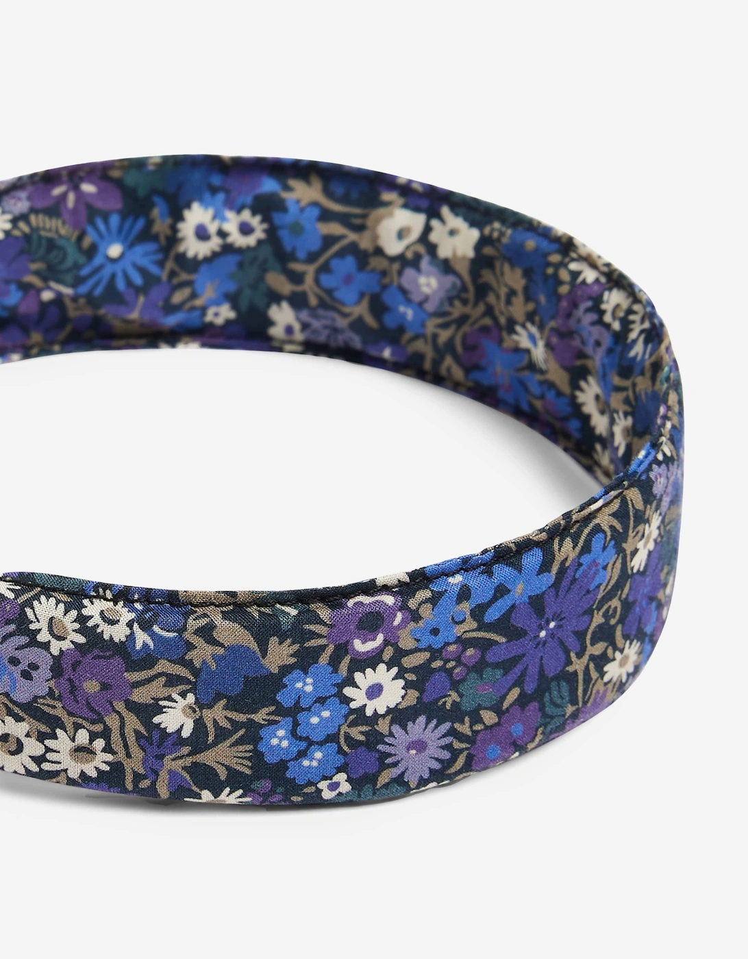 Girls Floral Anafi Headband in Blue