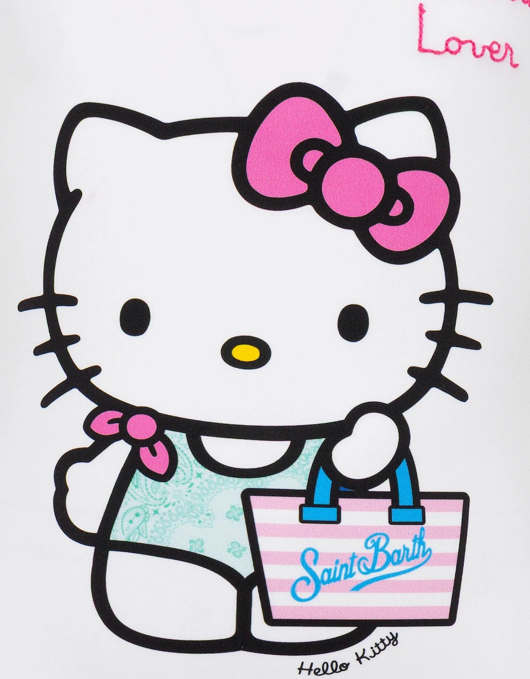 Girls Hello Kitty SB Lover Swimsuit in White
