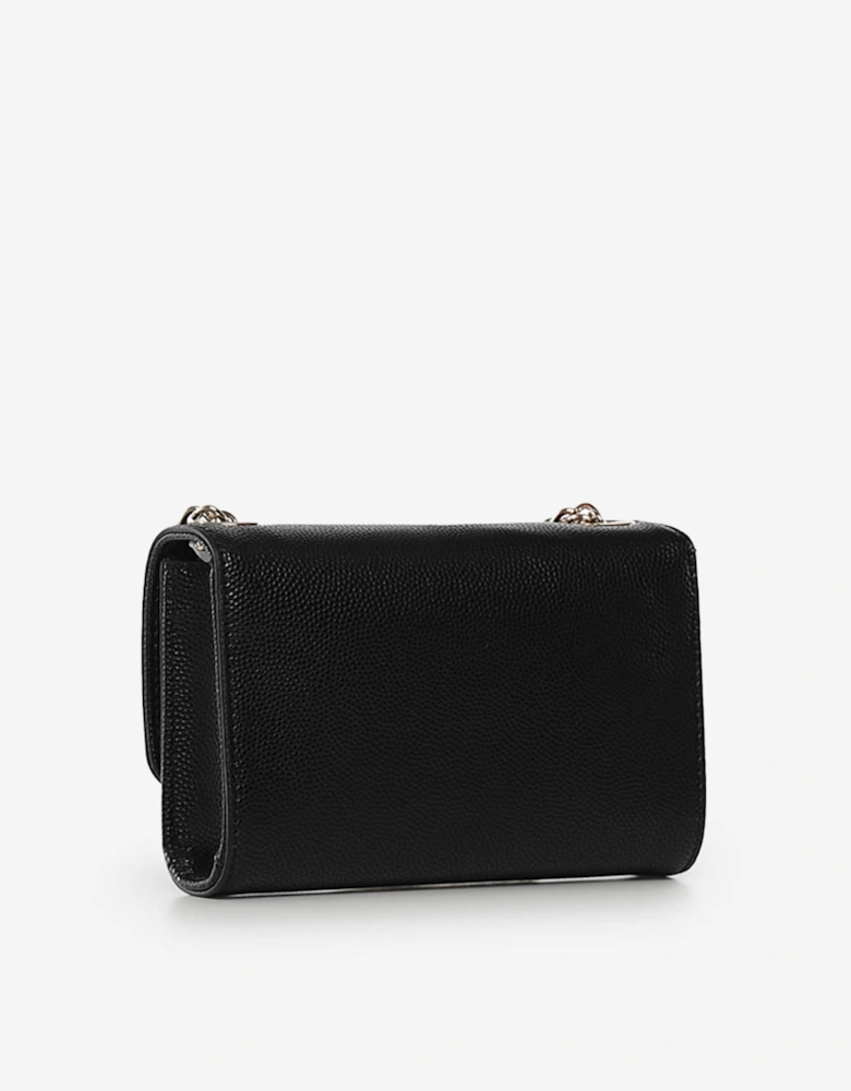 Divina Crossbody Bag in Black (17cm)