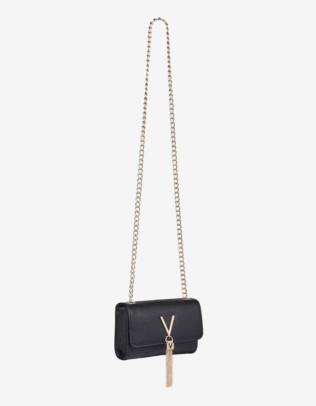 Divina Crossbody Bag in Black (17cm)