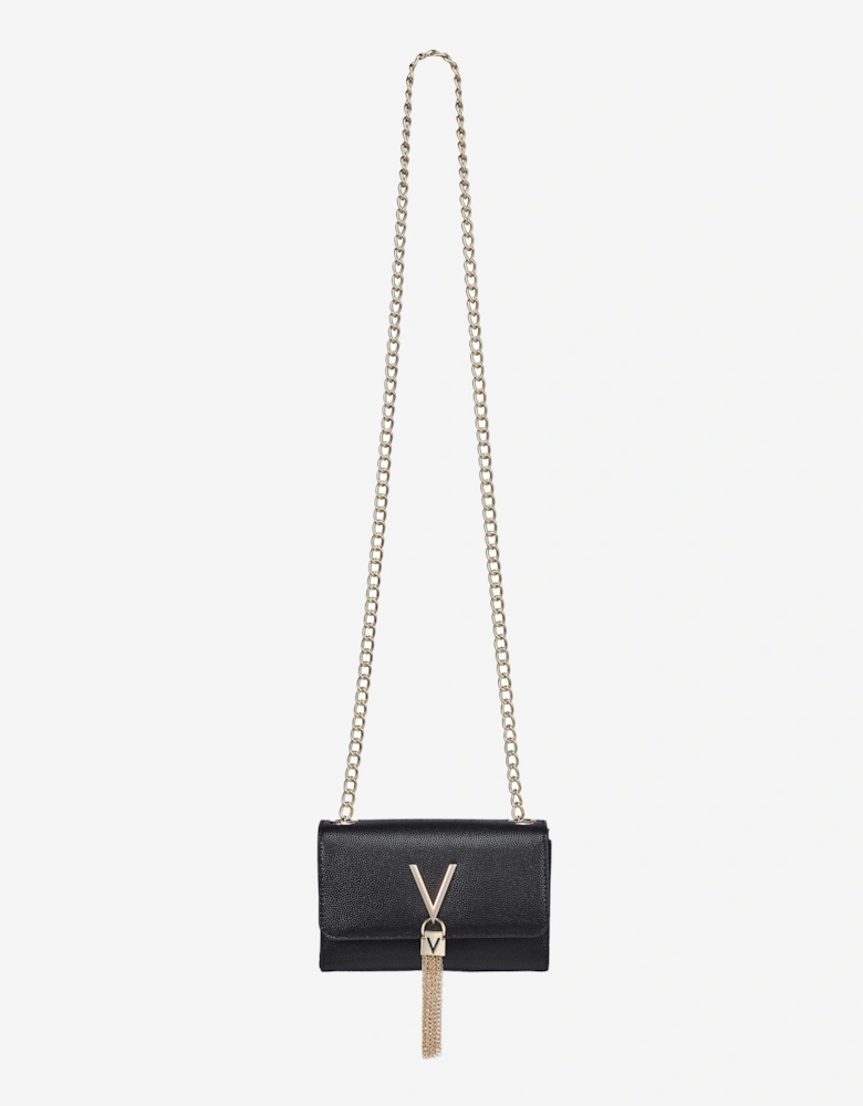 Divina Crossbody Bag in Black (17cm)