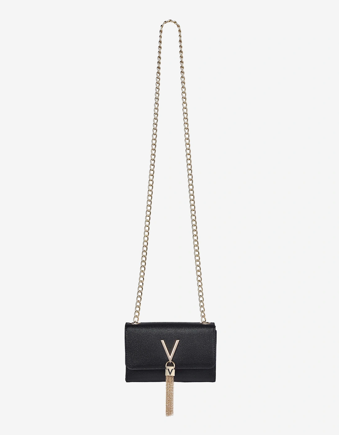Divina Crossbody Bag in Black (17cm)