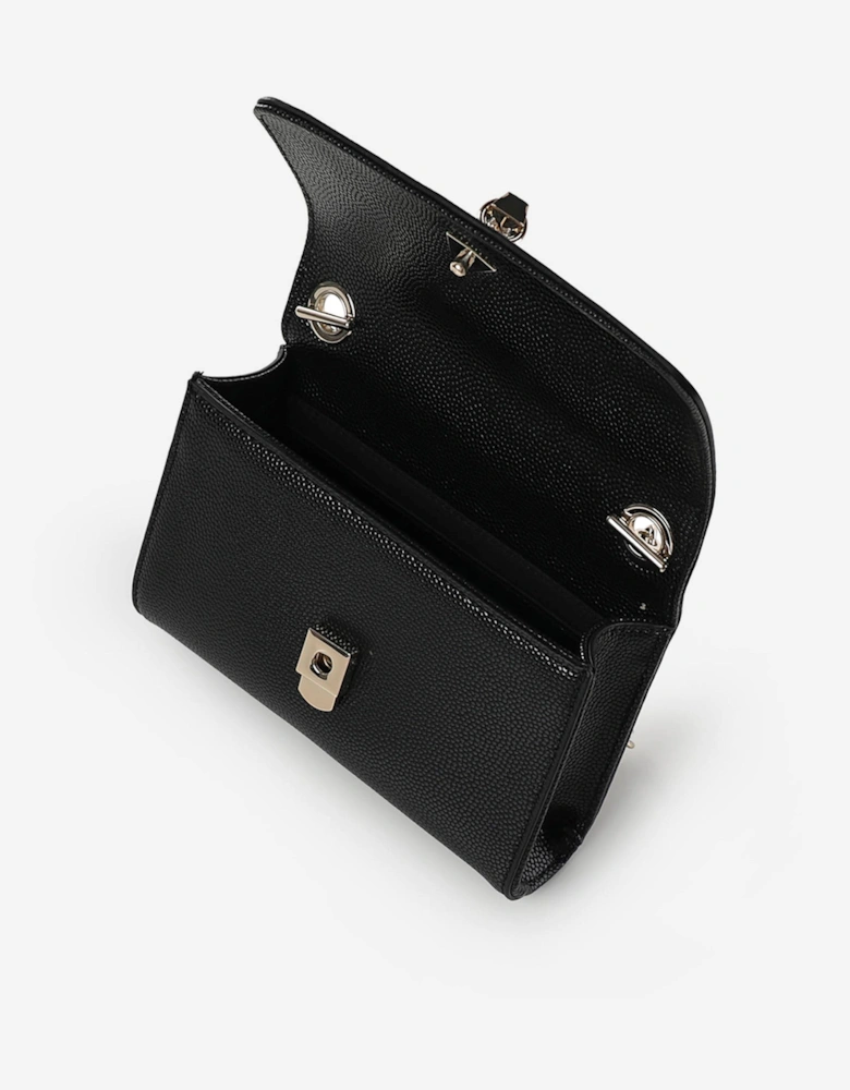 Divina Crossbody Bag in Black (17cm)